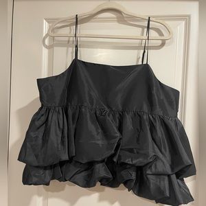 A New Day (Target) black tiered bubble tank